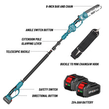 Load image into Gallery viewer, 2-in-1 Cordless Chainsaw & Pole Saw