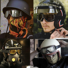 Load image into Gallery viewer, Vintage Leather Motorcycle Goggles With Anti-Dust Ventilation