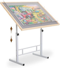 Load image into Gallery viewer, Adjustable Puzzle Table with Drawers for up to 1500 Pieces