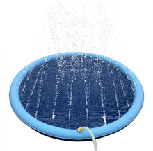 Load image into Gallery viewer, Summer Dog Splash Pad with Sprinkler – 60"/67" Outdoor Cooling Fountain Mat