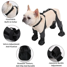 Load image into Gallery viewer, Dog Suspender Boots with Full Coverage and Non-Slip Sole