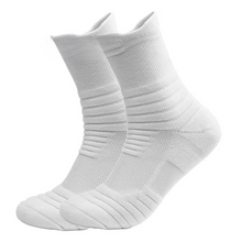 Load image into Gallery viewer, Breathable Moisture Wicking Athletic Basketball Socks for Men