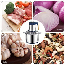 Load image into Gallery viewer, Stainless Steel Meat Grinder and Vegetable Chopper, Multifunctional Kitchen Machine