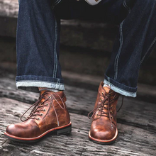 Load image into Gallery viewer, Orthopedic Leather Boots For Men