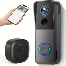 Load image into Gallery viewer, Wireless Wi-Fi Video Doorbell