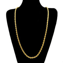 Load image into Gallery viewer, Solid Gold Rope Chain