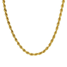 Load image into Gallery viewer, Solid Gold Rope Chain