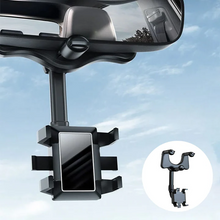 Load image into Gallery viewer, 360° Rotating Multifunctional Car Mirror Phone Holder