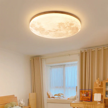 Load image into Gallery viewer, Nordic Minimalist Moon Acrylic LED Mount Ceiling Light