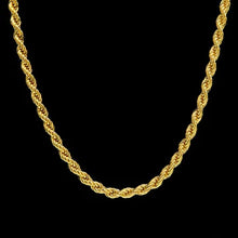 Load image into Gallery viewer, Solid Gold Rope Chain