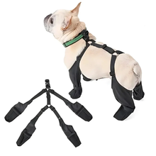 Load image into Gallery viewer, Dog Suspender Boots with Full Coverage and Non-Slip Sole