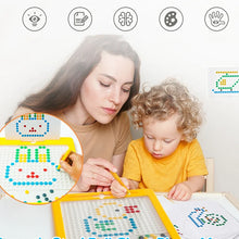 Load image into Gallery viewer, Large Magnetic Drawing Pad for Kids Montessori Magnetic Dots Board