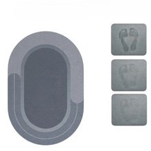 Load image into Gallery viewer, Quick-Dry Bath Mat – Absorbent Non-Slip Bathroom Rug, Easy Clean Surface, Lightweight Design for Shower and Tub Areas