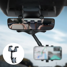 Load image into Gallery viewer, 360° Rotating Multifunctional Car Mirror Phone Holder
