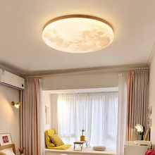 Load image into Gallery viewer, Nordic Minimalist Moon Acrylic LED Mount Ceiling Light