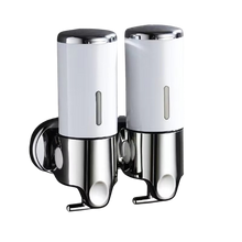Load image into Gallery viewer, Wall Mount Refillable Soap and Shampoo Dispenser for Bathroom and Shower