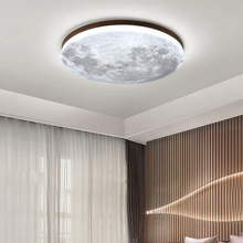 Load image into Gallery viewer, Nordic Minimalist Moon Acrylic LED Mount Ceiling Light