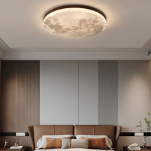 Load image into Gallery viewer, Nordic Minimalist Moon Acrylic LED Mount Ceiling Light