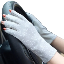 Load image into Gallery viewer, Stylish UV-Protective Cotton Gloves