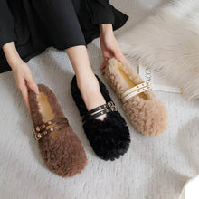 Load image into Gallery viewer, Women's Plush Warm Loafers for Work and Casual Wear