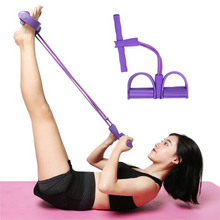 Load image into Gallery viewer, Multifunctional Pedal Resistance Elastic Sit-up Bands Pedal Exerciser Sit-up Pull Rope