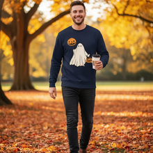 Load image into Gallery viewer, Men’s 3D Halloween Print Round Neck Hoodie