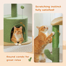 Load image into Gallery viewer, Cat Tree Design Flower Style Indoor Activity Tower