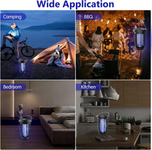 Load image into Gallery viewer, Solar Bug Zapper 2-in-1 Mosquito Killer Lamp – 4500V Indoor & Outdoor Fly Trap
