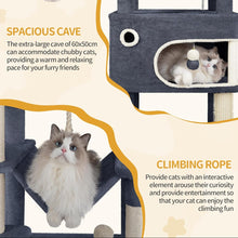 Load image into Gallery viewer, Cat Tree Indoor Play Tower Blue