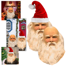 Load image into Gallery viewer, Cosplay Santa Mask