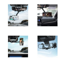 Load image into Gallery viewer, Rotatable and Retractable Car Phone Holder - 360 Degree Rear View Mirror Phone Holder