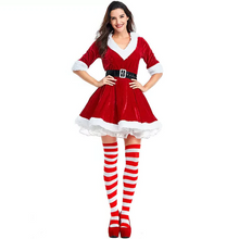 Load image into Gallery viewer, Christmas Santa Claus Women Costume