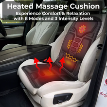 Load image into Gallery viewer, Heated Massage Cushion Pad for Chair & Car