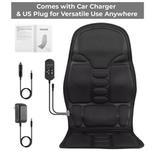 Load image into Gallery viewer, Heated Massage Cushion Pad for Chair & Car