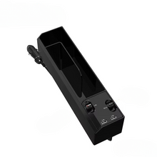 Load image into Gallery viewer, Car Seat Gap Storage Box with Charging Cable