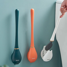 Load image into Gallery viewer, Flexible silicone toilet brush