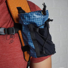 Load image into Gallery viewer, Backpack Shoulder Strap Water Bottle Pouch