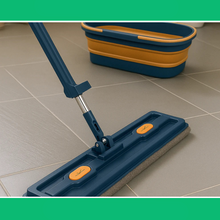 Load image into Gallery viewer, Spin Mop with Integrated Wringer and 360° Rotating Head
