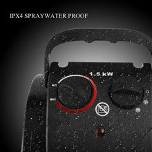Load image into Gallery viewer, 1500W Greenhouse Heater with Dual Air Circulation and Overheat Protection, IPX4 Splash Resistant