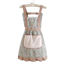 Load image into Gallery viewer, Sweet Flora Kitchen Apron Waterproof Cotton Floral Design