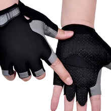 Load image into Gallery viewer, Breathable Anti Slip Shock Absorbing Half Finger Cycling Gloves