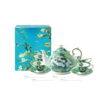 Load image into Gallery viewer, Exquisite Ceramic Tea and Coffee Set with Hand‑Painted Art and Matching Dish