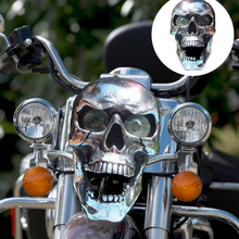 Load image into Gallery viewer, LED Motorcycle Skull Light