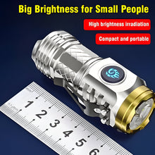 Load image into Gallery viewer, Three-Eyed Monster Mini Flash Super Power Flashlight