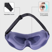 Load image into Gallery viewer, 3D Contoured Sleep Mask for Total Light Blocking and Deep Rest