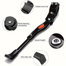Load image into Gallery viewer, Adjustable Bike Kickstand, Stable Side Stand for Parking