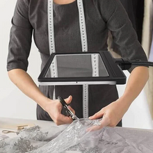 Load image into Gallery viewer, Full-Page 5X Magnifying Glass Book Reading Floor Lamp