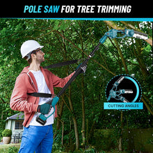 Load image into Gallery viewer, 2-in-1 Cordless Chainsaw & Pole Saw