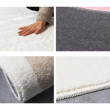Load image into Gallery viewer, Round Fluffy Baby Play Mat Plush Animal Rug for Nursery or Living Room