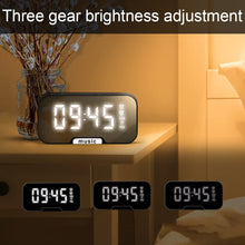 Load image into Gallery viewer, LED Alarm Clock with Bluetooth Speaker, Multifunctional
